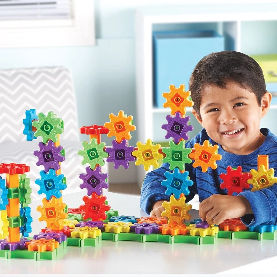 Gears Building Set by Learning Resources - Construction Gears Toys - Image 2 of 4