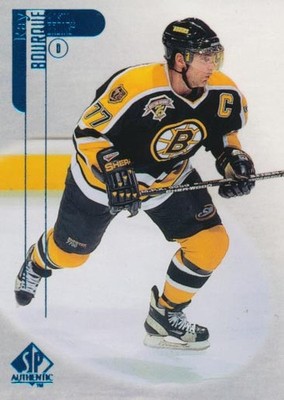 1998-99 SP Authentic #7 RAY BOURQUE - Boston Bruins