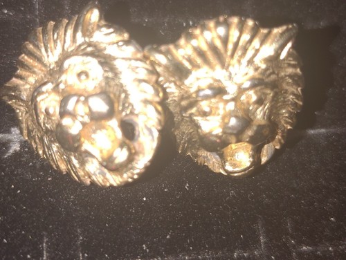 Vintage Donald Stannard Lion Earings