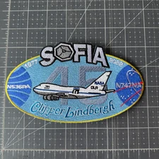 NASA SOFIA official 45 years of service end of program commemorative Patch 7"