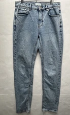 Amendi  AKE Light Me Up Mens Slim Straight Leg Organic Cotton In Size 30x32