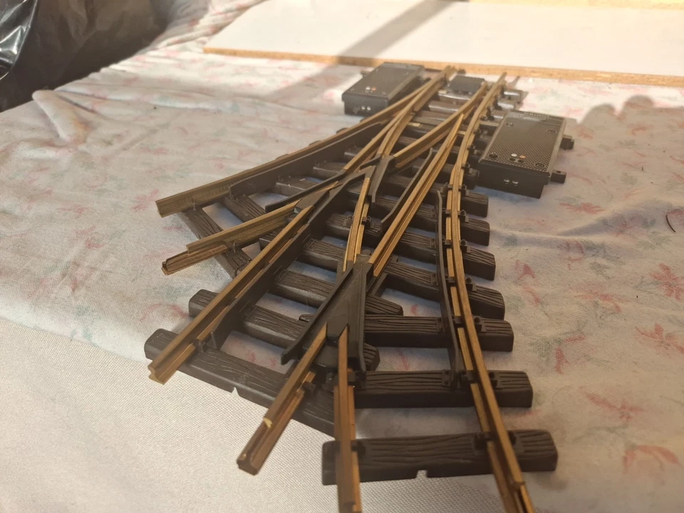 ★ LGB 12360 ★ Scambio Triplo LGB ★ 3 Way-Tournout  ★ USATO ★ - Immagine 4 di 4