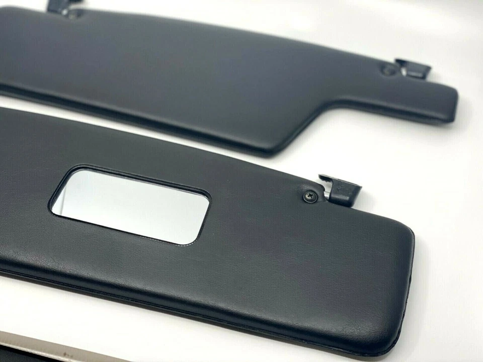 Sunvisor Sun Visors set with bracket for Porsche 911 Targa 1964–1989 Black LHD - Image 2 of 3
