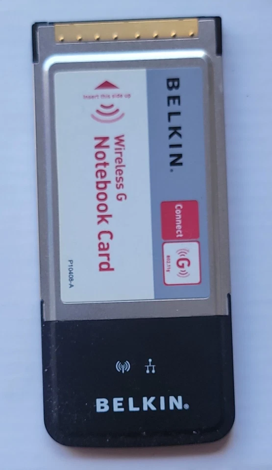 Tarjeta Notebook Belkin Wireless G Modelo F5D7010 En Estado Usado Foto 2 de 4