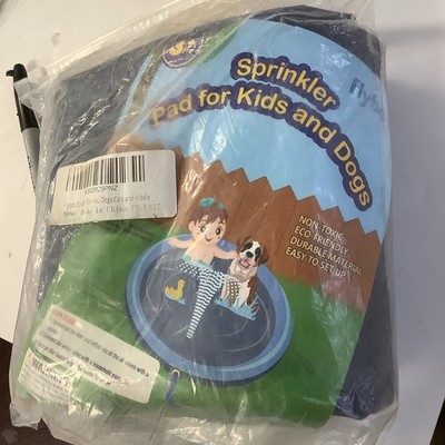 FLYBOO Splash Sprinkler Pad  Outdoor Pad For Children or Dogs