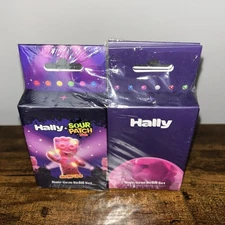 Hally 360 Refill Gems: Multicolored Adhesive Hair Jewels, Blacklight Glow