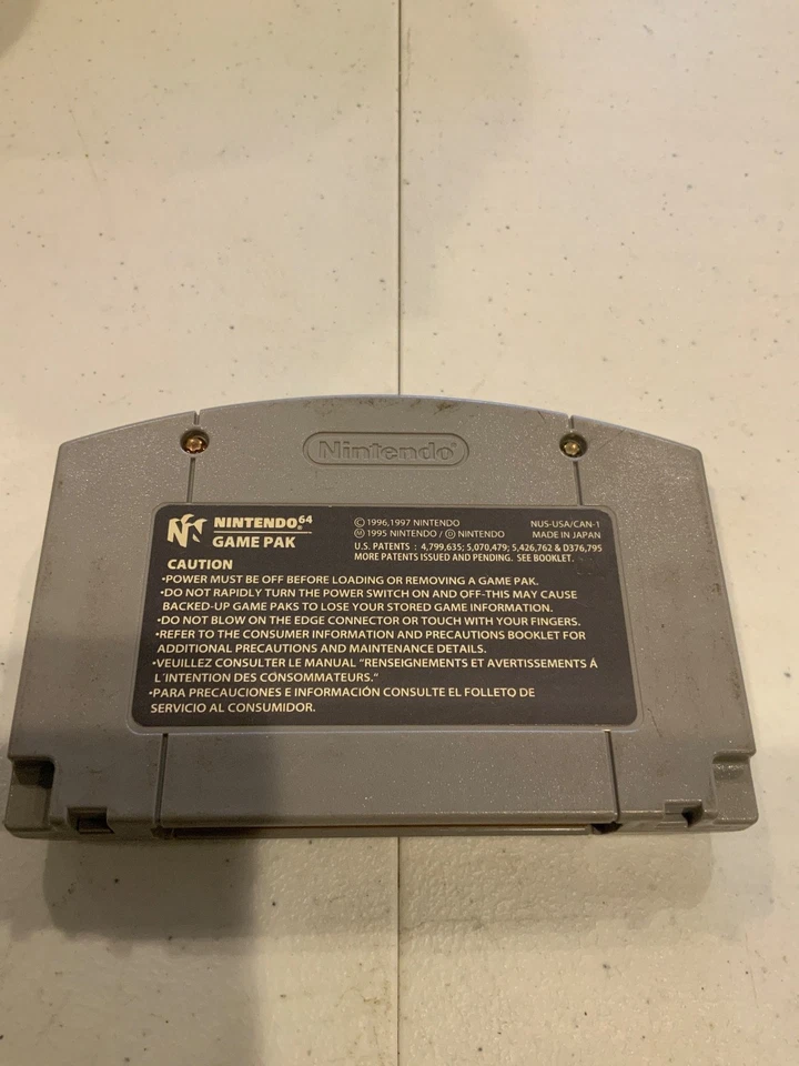 Nintendo 64 N64 Aero Fighters Assault Video Game Cartridge Only Free Shipping - Image 2 of 3