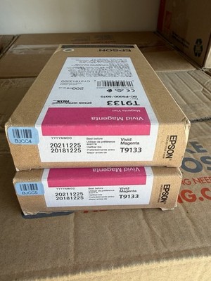 Genuine Epson T9133 Vivid Magenta HDX Ink 200ml SC-P5000/5070 Expired