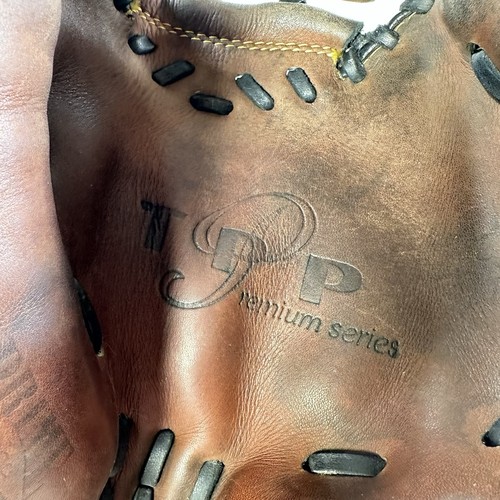 Guanto da baseball Triple Play in pelle modello professionale TCM-30 serie premium Catchers Mitt - Foto 6 di 15