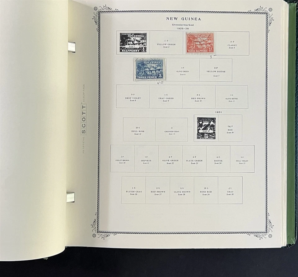 Papua New Guinea mint & used Stamp Colleciton in Scott Ablum ZAYIX 0825G3897 - Image 4 of 4