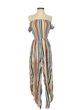 J for Justify Women Ivory Jumpsuit S