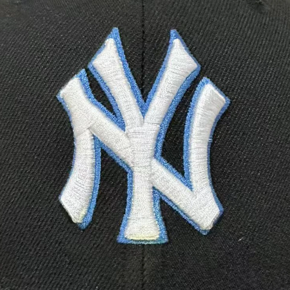 New York Yankees 1999 World Series 59FIFTY Hat New Era Black Cap 90s Fitted - Image 2 of 4