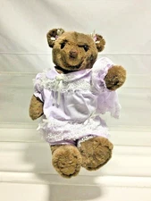 JUST FOR YOU BY MARILYN Mohair Fully Jointed Teddy Bear 17" Tall