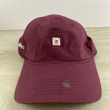 Lake Nona Dark Red AHead Hat Adjustable Adult Size OSFA Red Baseball Cap