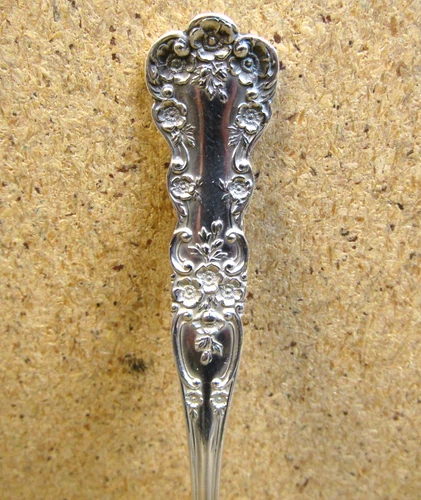 GORHAM BUTTERCUP STERLING SILVER PAT. 1900 TEAPOON SPOON NO MONOGRAM
