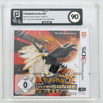 Nintendo 3DS - Pokémon: Ultrasonne / Ultra Sun #Pixel Grading SEALED 90 DE NEU