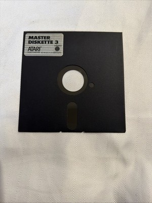 VINTAGE ATARI OPERATING DISK -MASTER DISKETTE 3 (1983) for ATARI 1050 DISK DRIVE