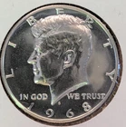 1968 s kennedy half dollar proof