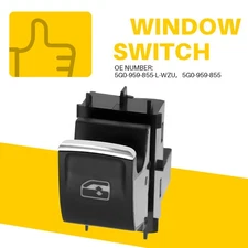 Power Window Door Switch Fit 2018-2021 VW Tiguan 2016-2019 e-Golf 5G0-959-855 US