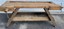 early vintage antique industrial carpenters workbench / desk /kitchen island