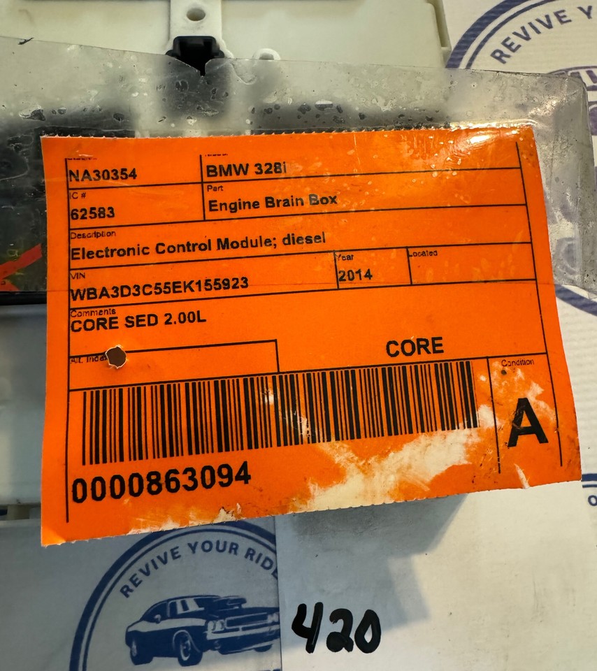 20102017 320i Body Control Module BCM 6276AFEMLR01 Genuine OEM eBay