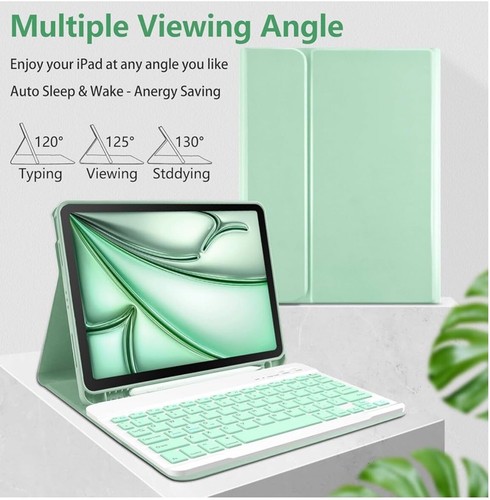 TaiYang Smart Wireless Keyboard Case Tus239/282 (Light Green) - 第 6/9 張圖片