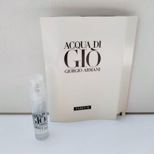 GIORGIO ARMANI Acqua Di Gio Parfum Pour Homme mini Spray, 1.2ml, Brand NEW! - Picture 1 of 4