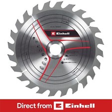 Image of Einhell Saw Blade TCT HM Tungsten Carbide 250x30 w/ 24 Teeth 49589341 Genuine