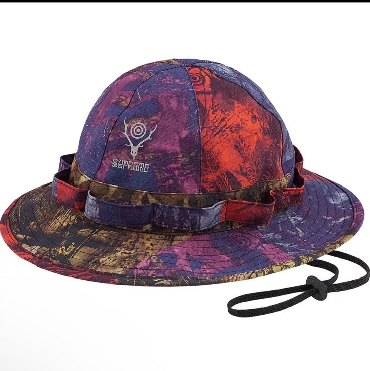 SUPREME × SOUTH2 WEST8 ジャングルハット SUPREME x SOUTH2 WEST8 Jungle Hat Camo Bucket Multicolor