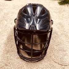 Cascade CLH2 Lacrosse MLL Helmet Navy Blue Full Face & Chin Strap Adjustable CLH