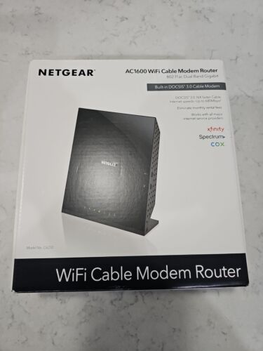 NETGEAR C6250-1AZNAS WiFi Cable AC1600 Modem Router