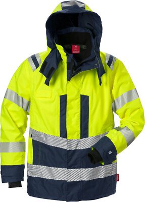 Kansas Workwear 128201-171-Gr.L HIGH VIS AIRTECH  AUSSENJACKE KL.3 4515 GTT