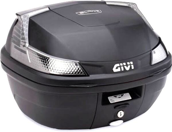 Givi B37NT Monolock Motorrad Koffer 37L Rauchfarben Mit Piastra & Kit-image