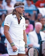 1981 Tennis Legend BJORN BORG Glossy 8x10 Photo Poster Print 11 Grand Slams