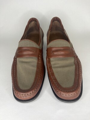 ET Wright Penny Loafers Mens 11.5B Dress Shoes Brown Leather  display picture 3