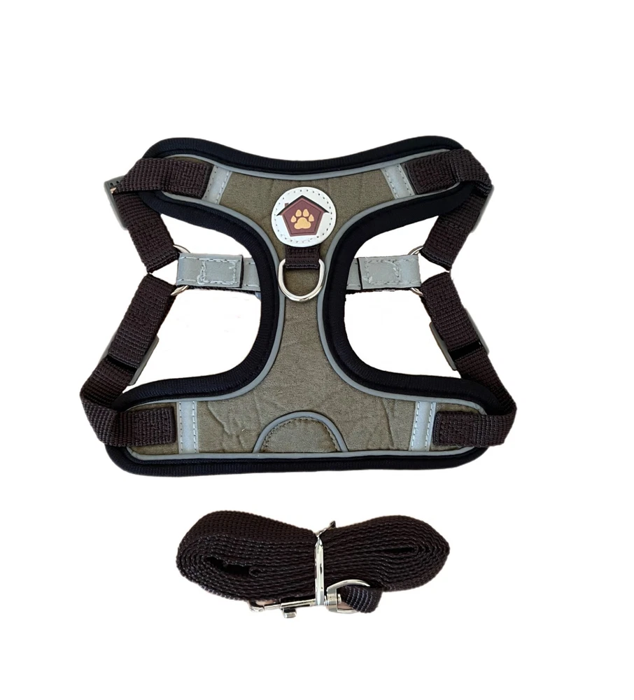 Dog Harness No Pull Reflective, S/M/L for Walking and Training