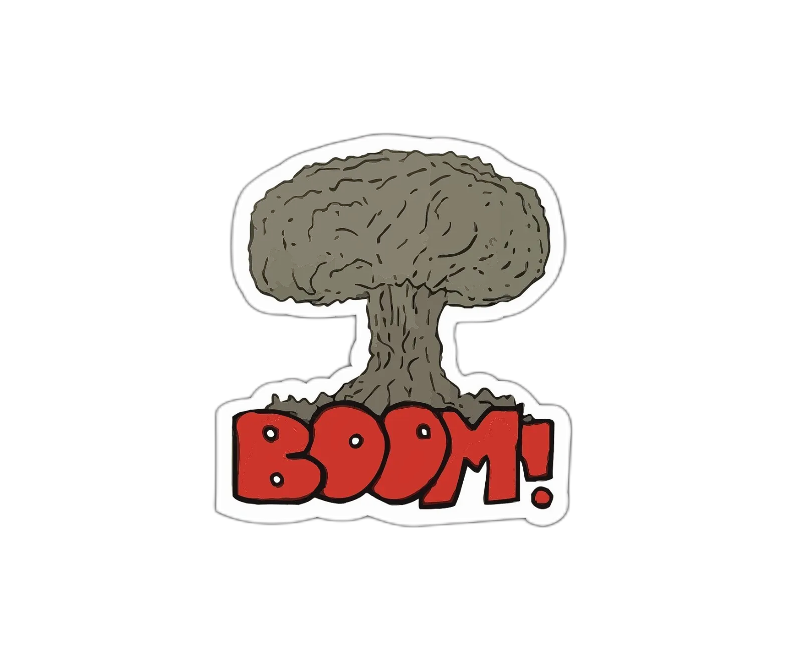 Boom Explosion Sticker Decal