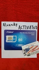 Telcel SimCard MEXICO CITY 5G high speed SIM Card ALREADY ACTIVATED..