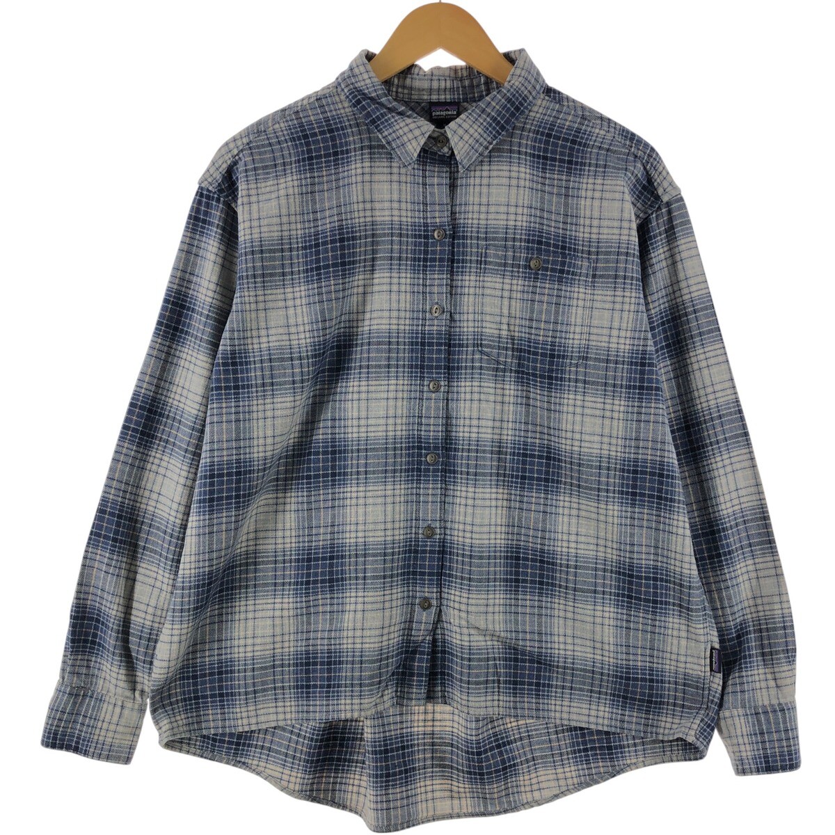 古着 パタゴニア Patagonia ORGANIC COTTON オーガニックコットン 41615FA20 長袖 コットンチェックシャツ レディースM相当 /eaa549659 Patagonia ORGANIC COTTON 41615FA20 Long Sleeve Cotton Check