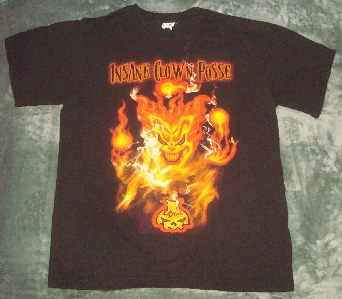 INSANE CLOWN POSSE 激レア7インチ おまけT-shirt付き VTG 2007 INSANE CLOWN POSSE T SHIRT MEDIUM ICP DOUBLE SIDED Y2K