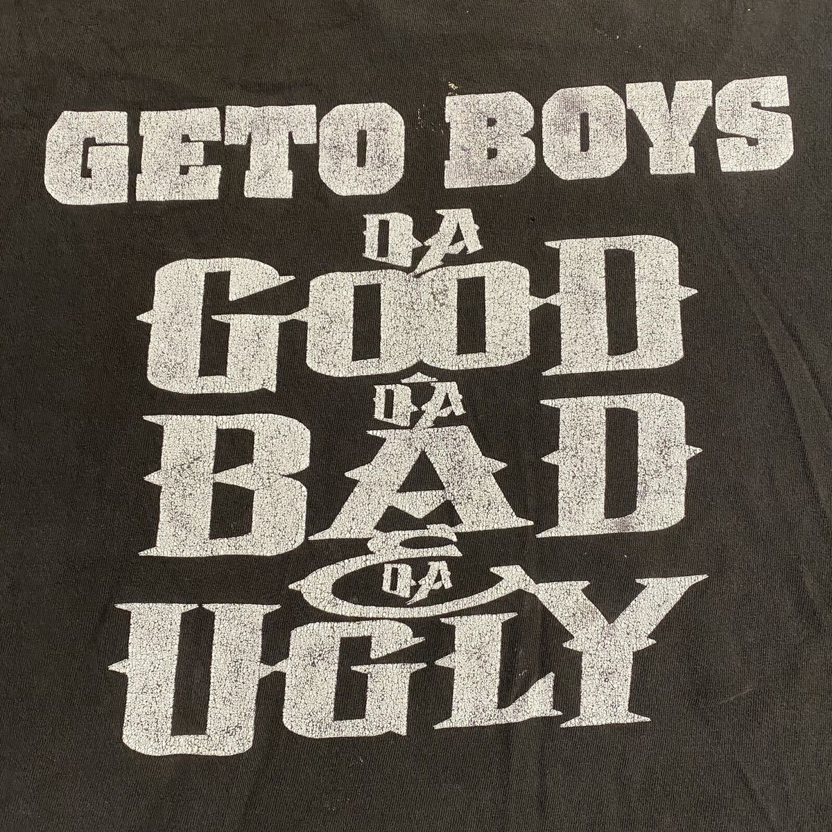 Vintage Geto Boys 90s Rap A Lot Records T-Shirt Rare Adult