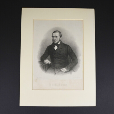 Lithographie - Druck - Dr. med. Heinrich Caesar (1821 1863) - Bremen