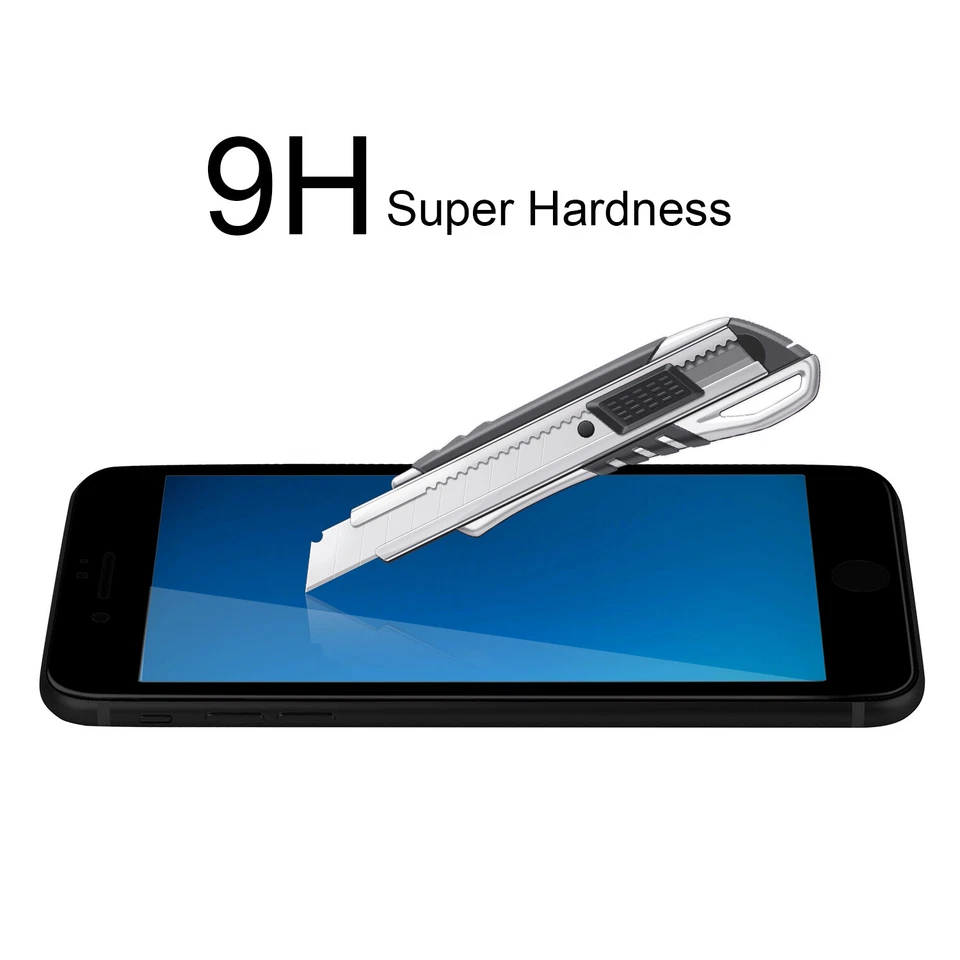 New 3D Curved Tempered Glass Screen Protector, Full Cover for iPhone 7 Plus - Image 4 of 4