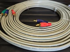 33ft- 10 meter- RGB Component Video Cable