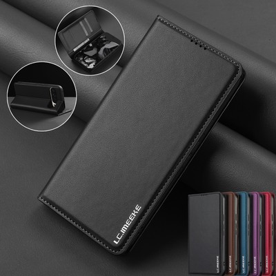 Leather Case For Google Pixel 9 Pro XL 8 Pro 7A Magnetic Flip Card Wallet Cover