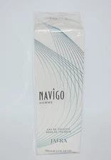 Jafra Navigo Homme White For Men Eau De Toilette 3.3 Fl Oz New & Sealed ~ #19