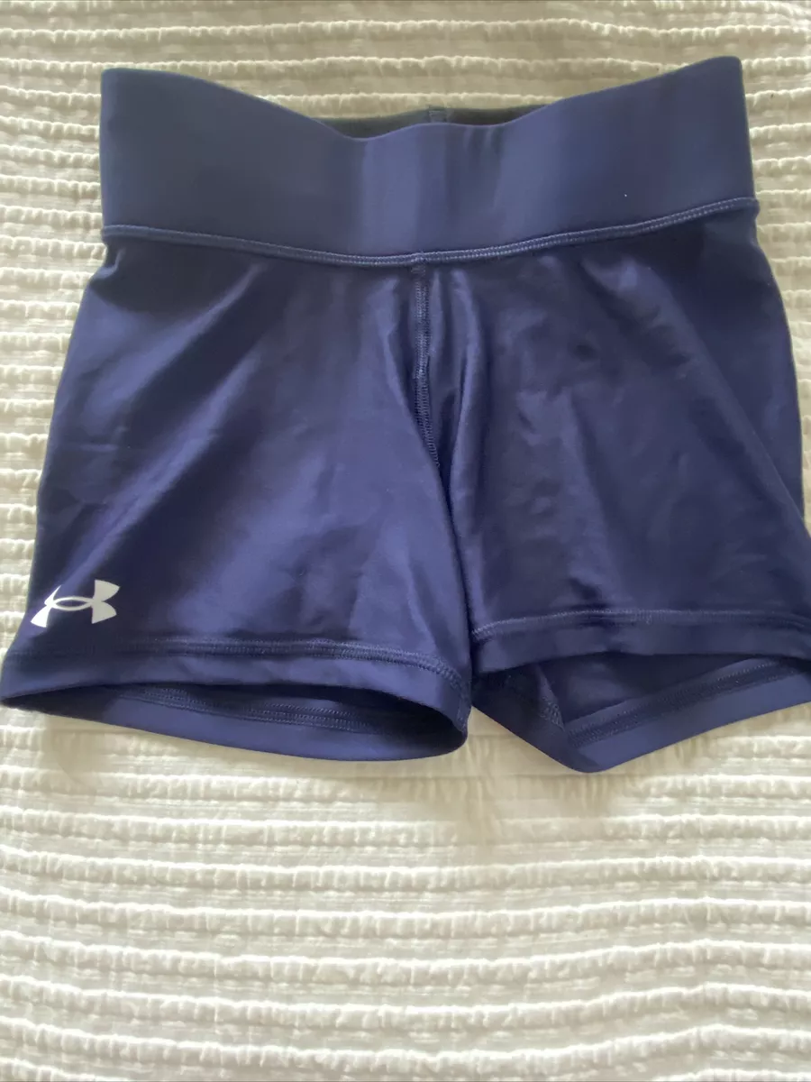 New! Girls Under Armour Volleyball Shorts Spandex Spanx - Youth Medium YM