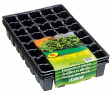 Stocker semenzaio plastica 6 pezzi x 40 vasetti totale 240 buche semi piantine