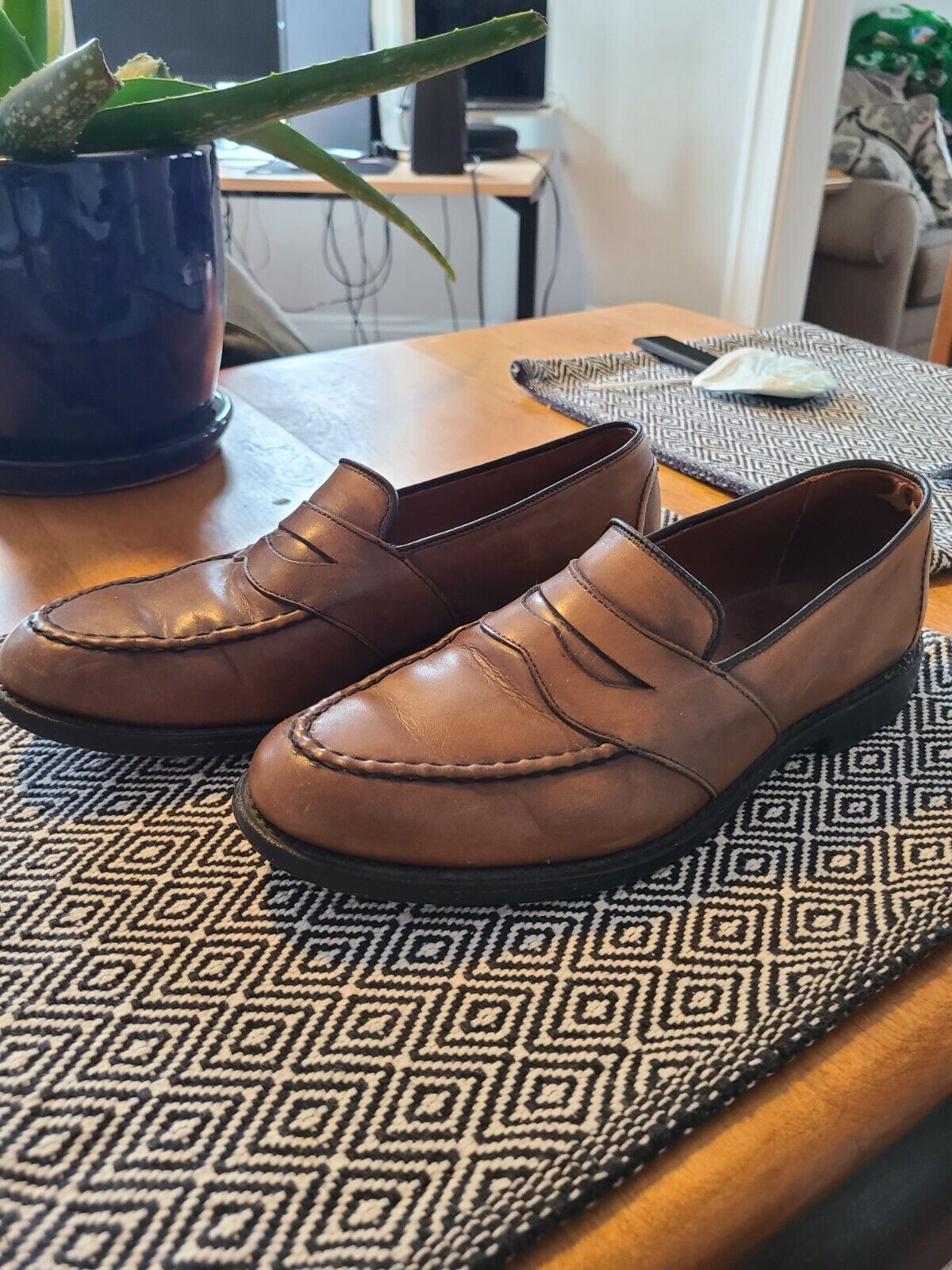 Allen Edmonds Randolph ローファー　茶色　9B