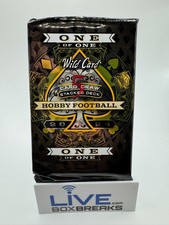 2025 Wild Card 5 Card Draw Stacked Deck ONE OF ONE 1/1 Pack